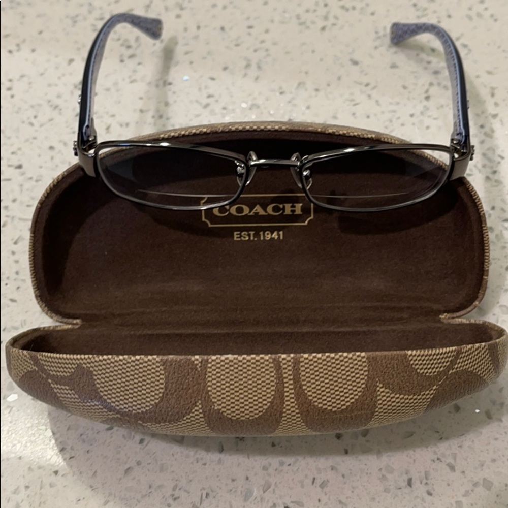 Brand new coach prescription glasses